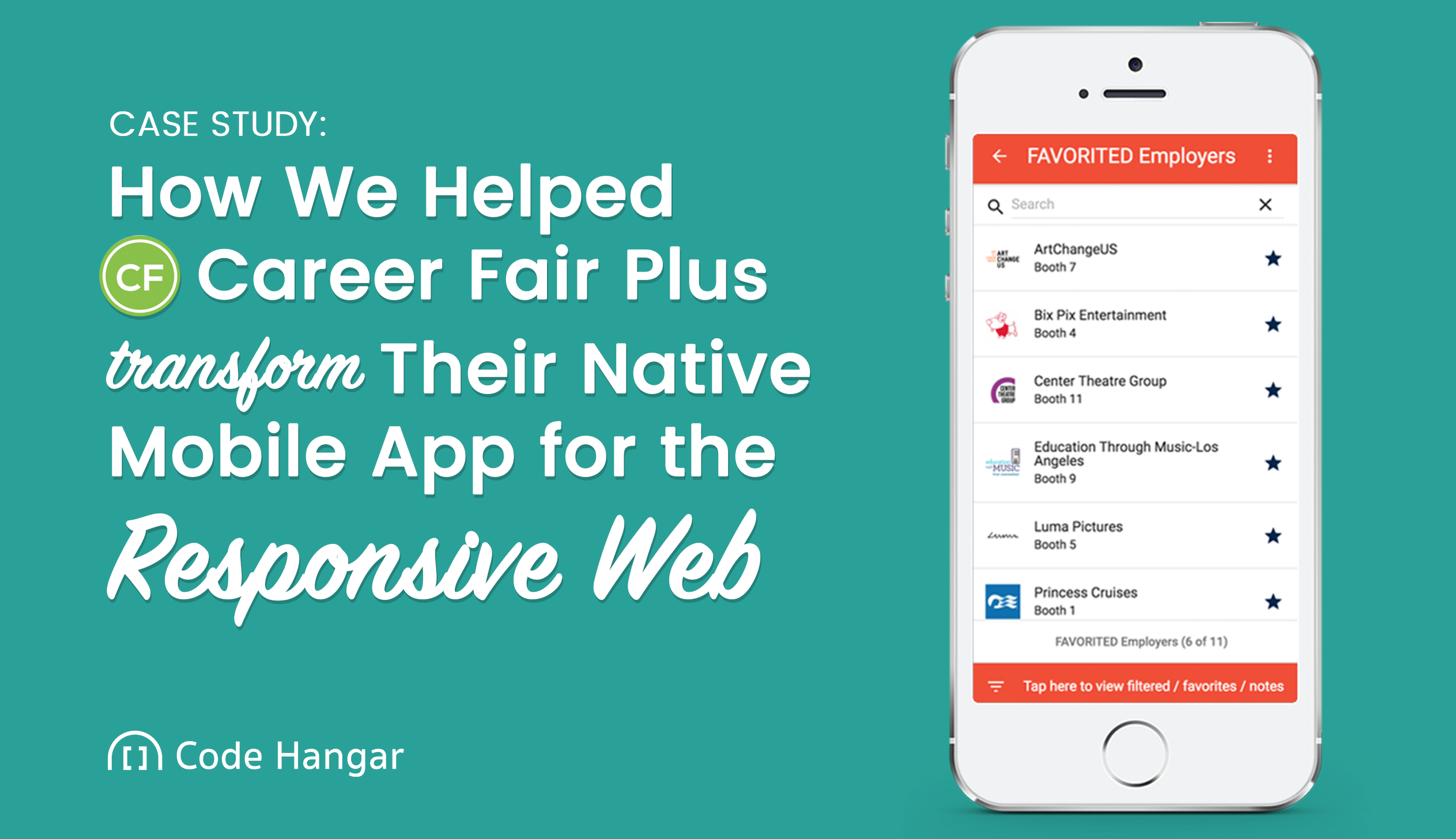 How We Helped Career Fair Plus Transform Their Native Mobile App for the Responsive Web