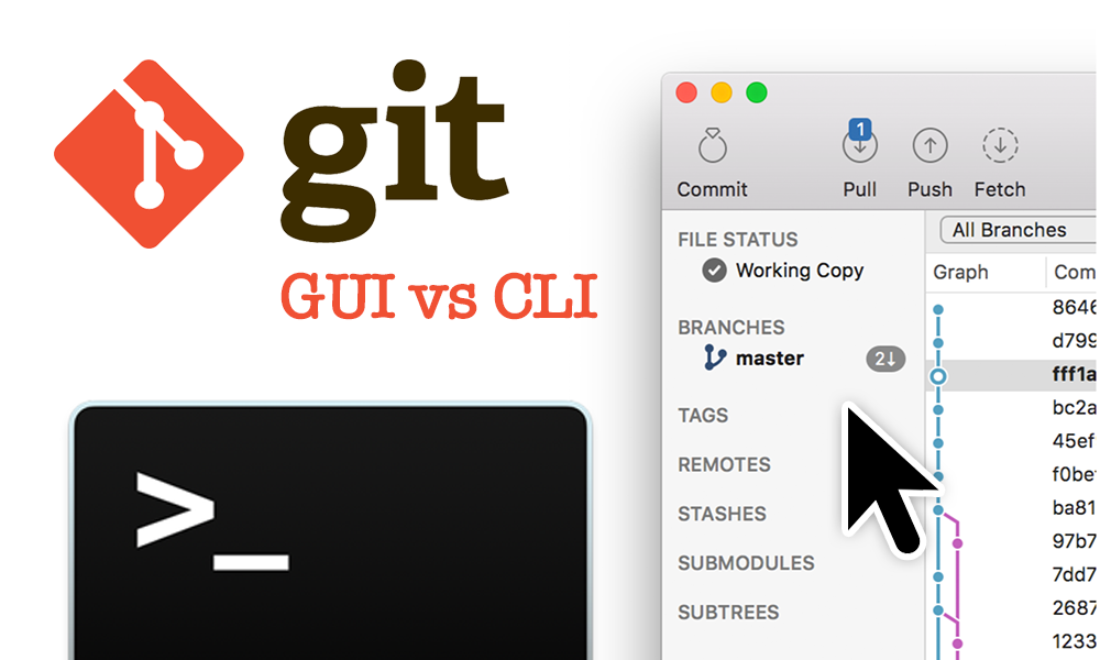 gui git client linux